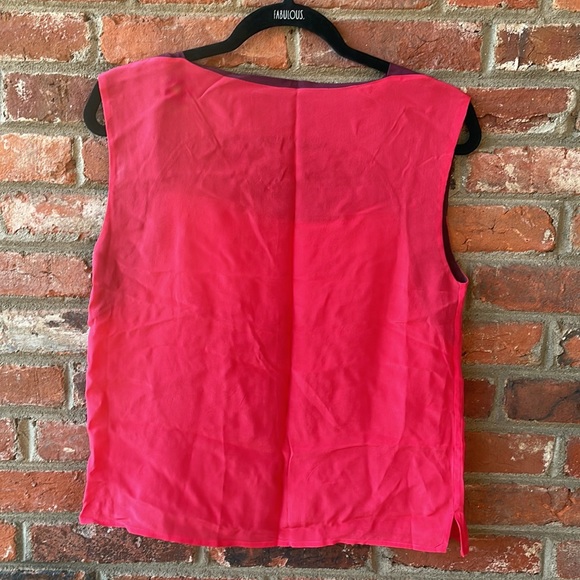 French Connection silk sleeveless blouse - Picture 2 of 2